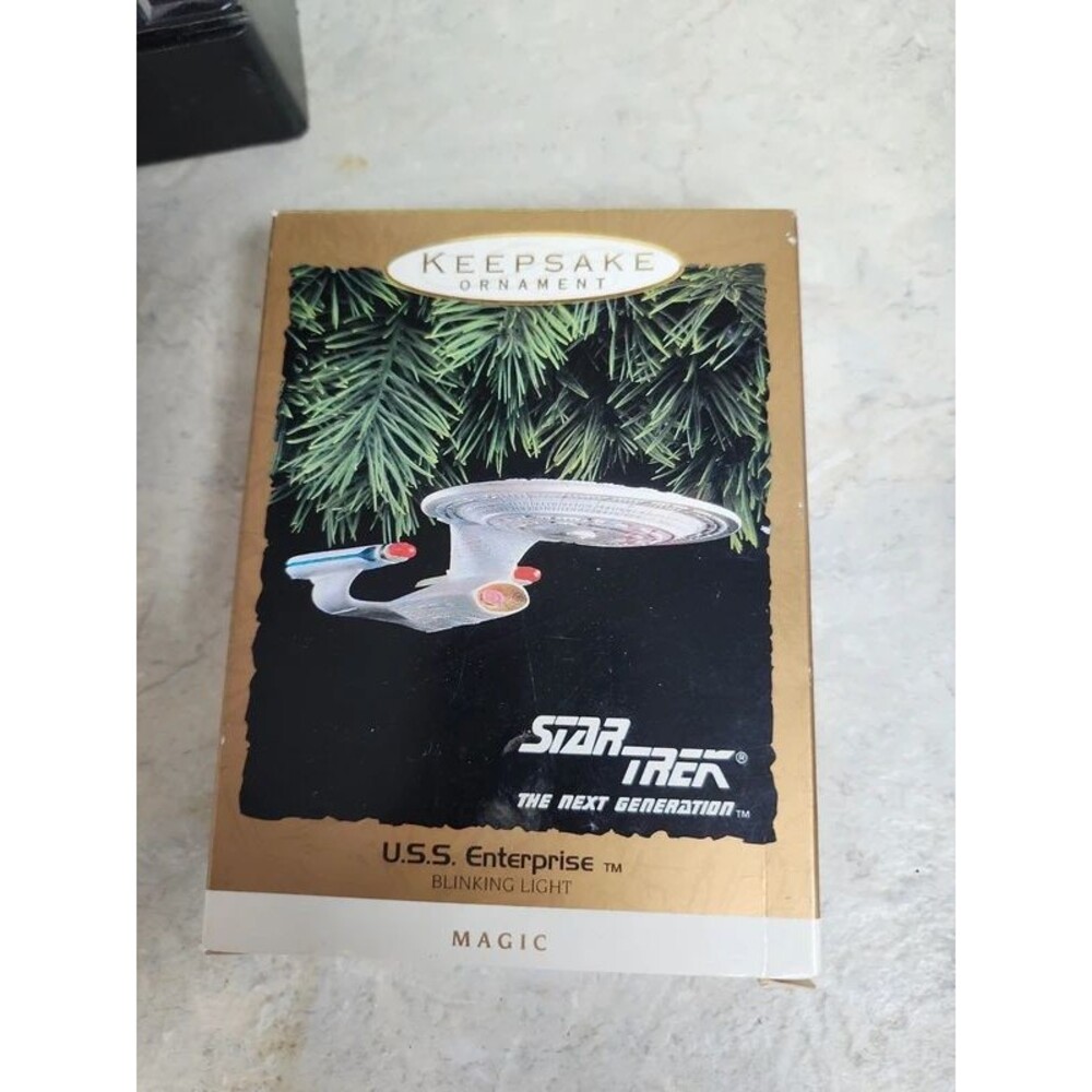 Star Trek Next Generation ornament with lights